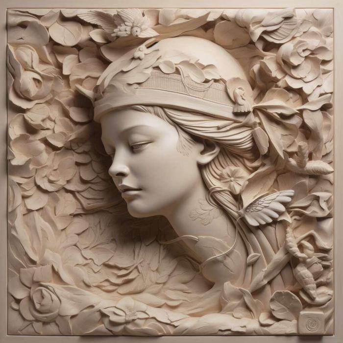 نموذج ثلاثي الأبعاد لآلة CNC 3D Art 